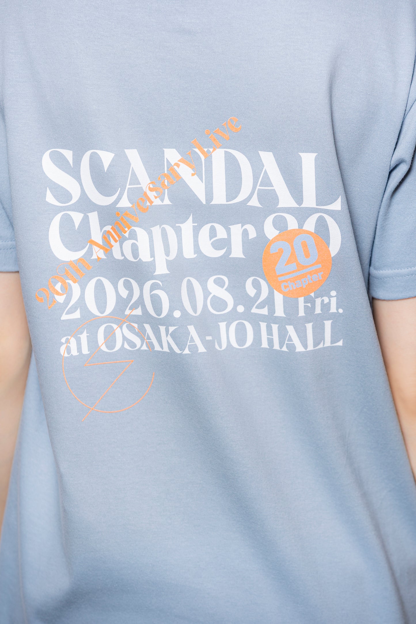 Chapter20 Tシャツ ACID BLUE