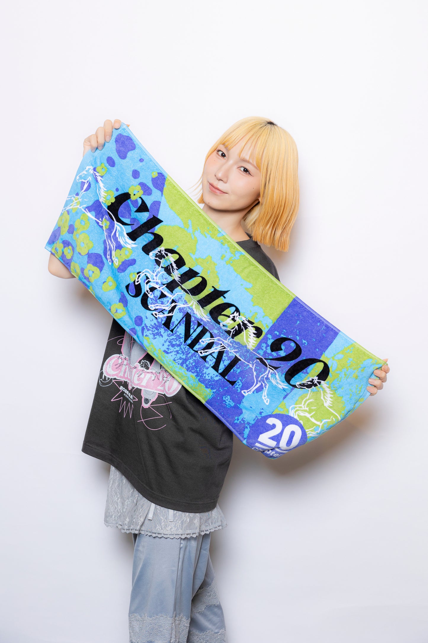 Chapter20 フェイスタオル BLUE
