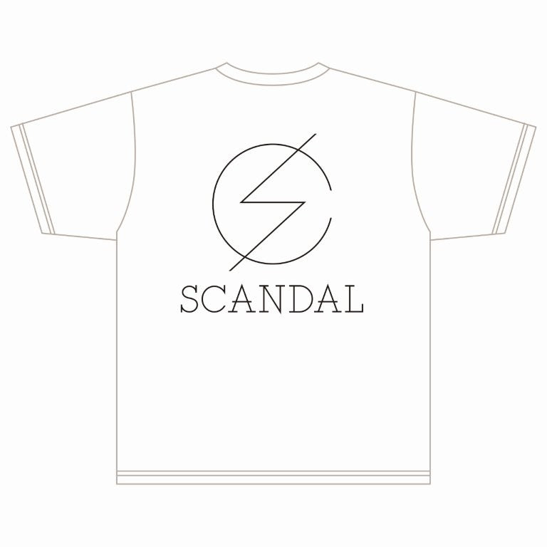 SCANDAL ロゴTシャツ 2026 WHITE