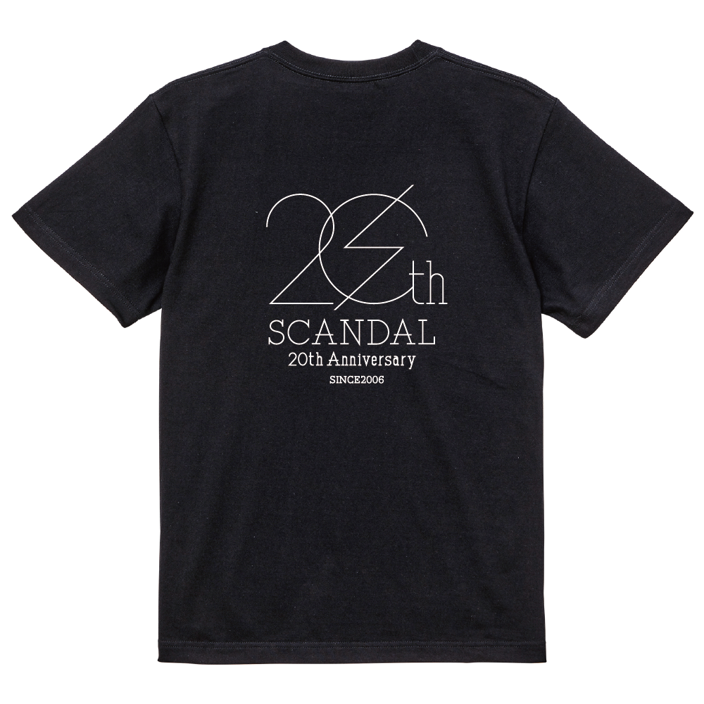20thロゴ Tシャツ BLACK