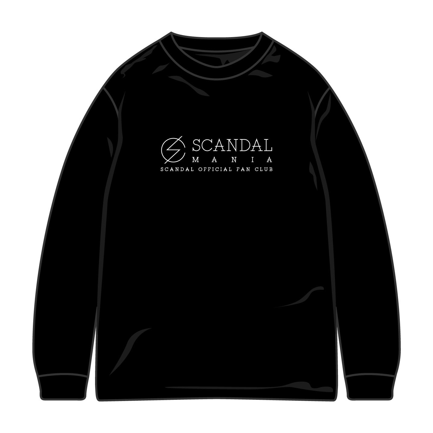 MANIA ロンT BLACK