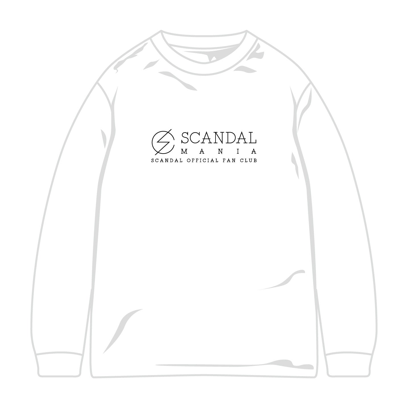 MANIA ロンT WHITE