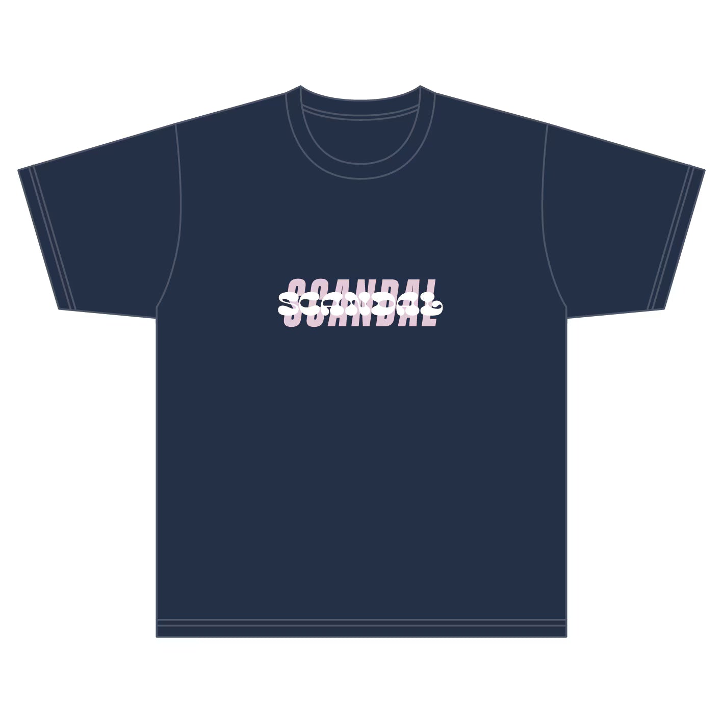 SCANDAL Tシャツ 2025 NAVY