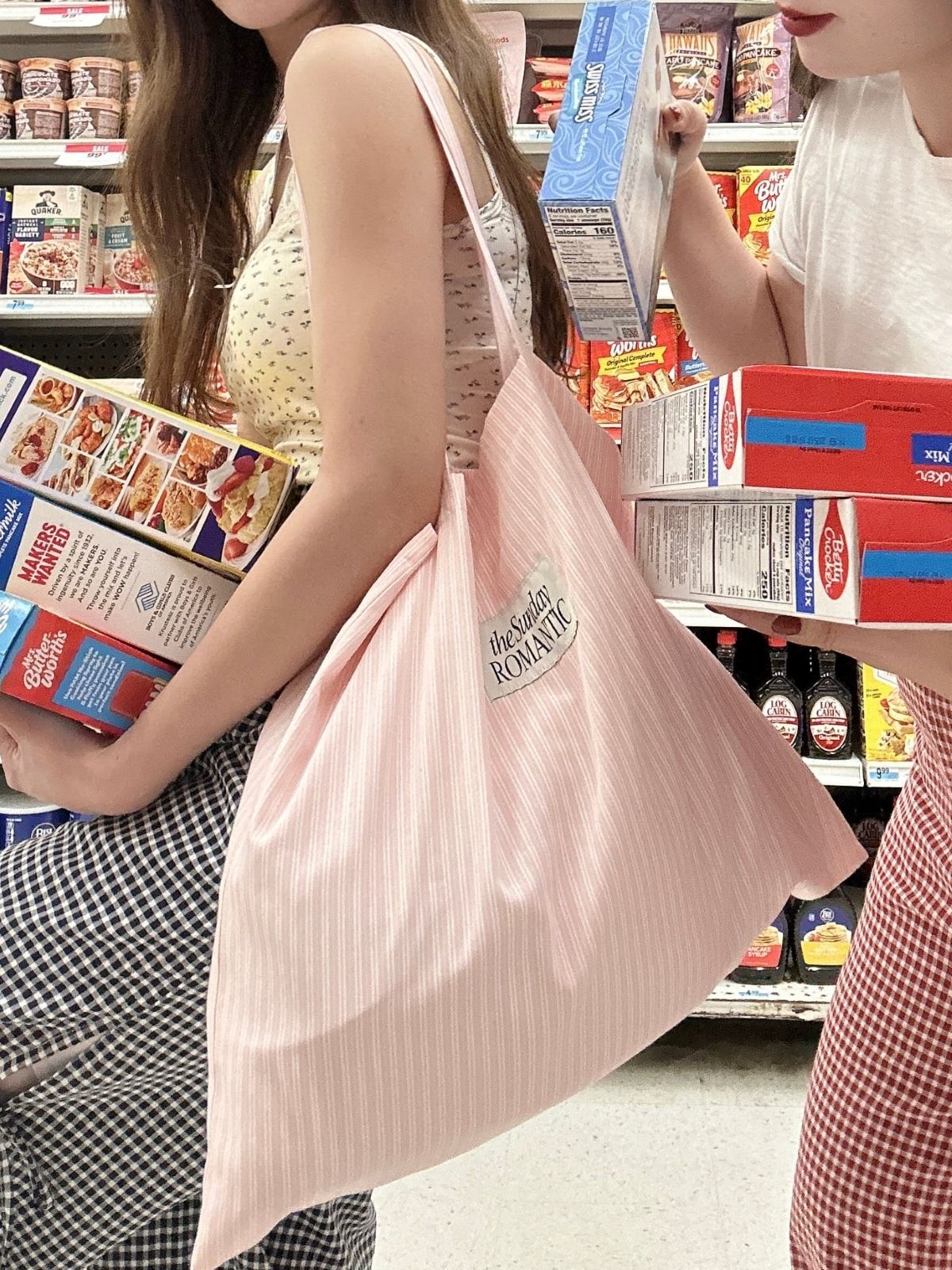 STRIPE TOTE BAG