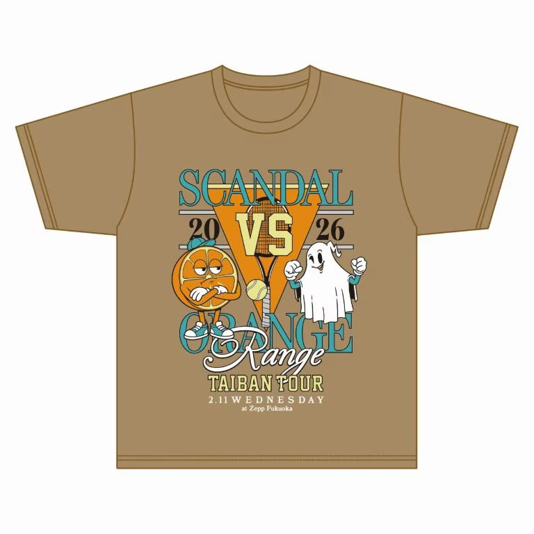 対バンツアー Tシャツ 2026 KHAKI