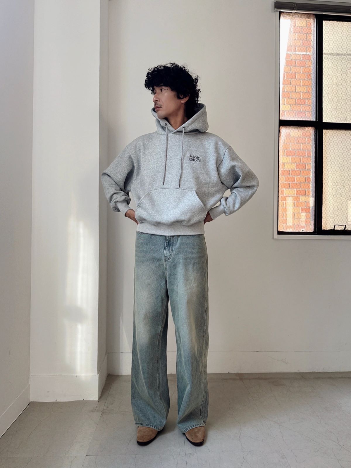 LOGO CROPPED HOODIE UNISEX