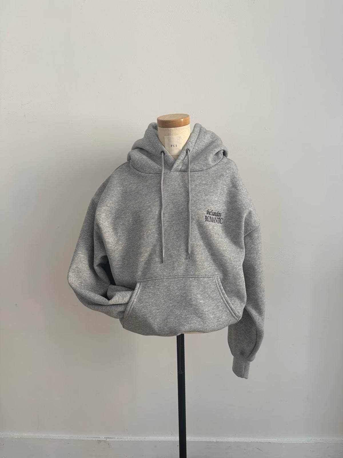 LOGO CROPPED HOODIE UNISEX