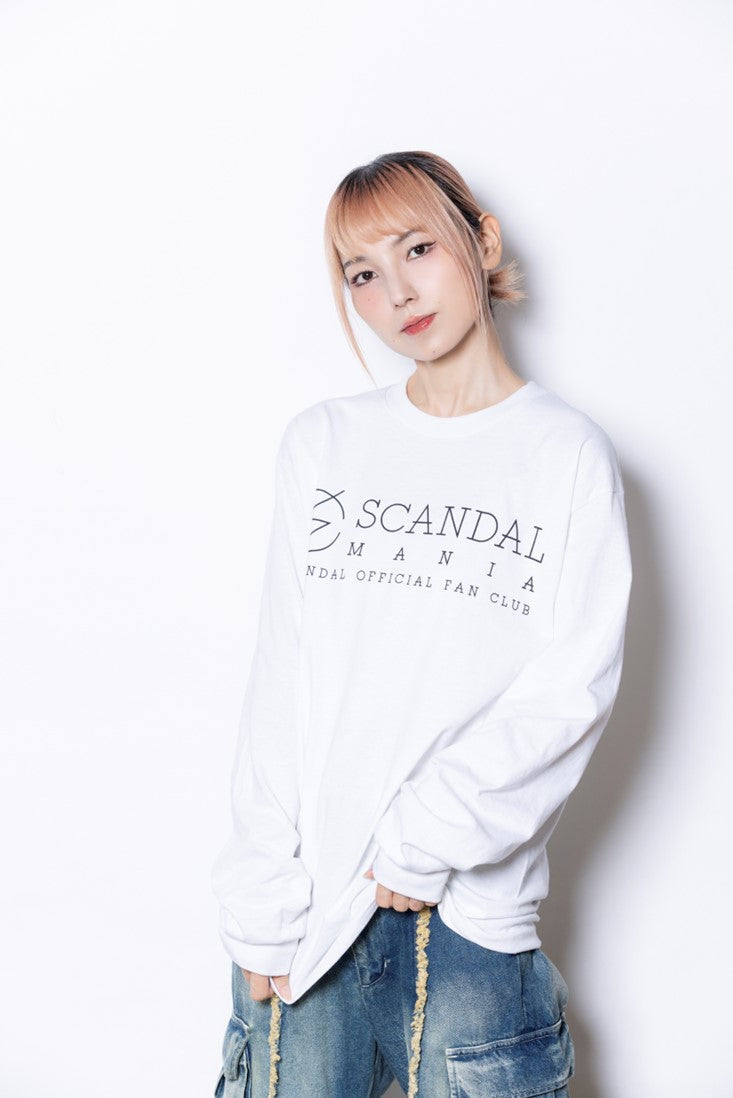 MANIA ロンT WHITE