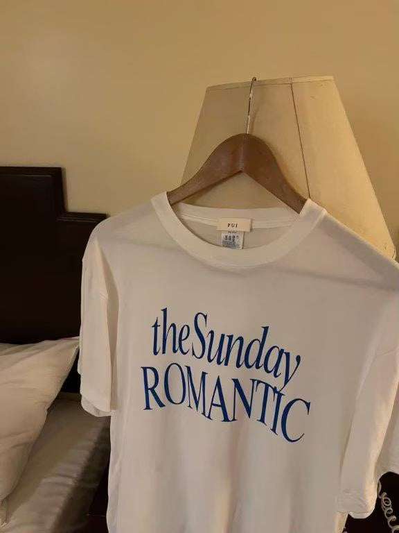 THE SUNDAY ROMANTIC TEE WHITE
