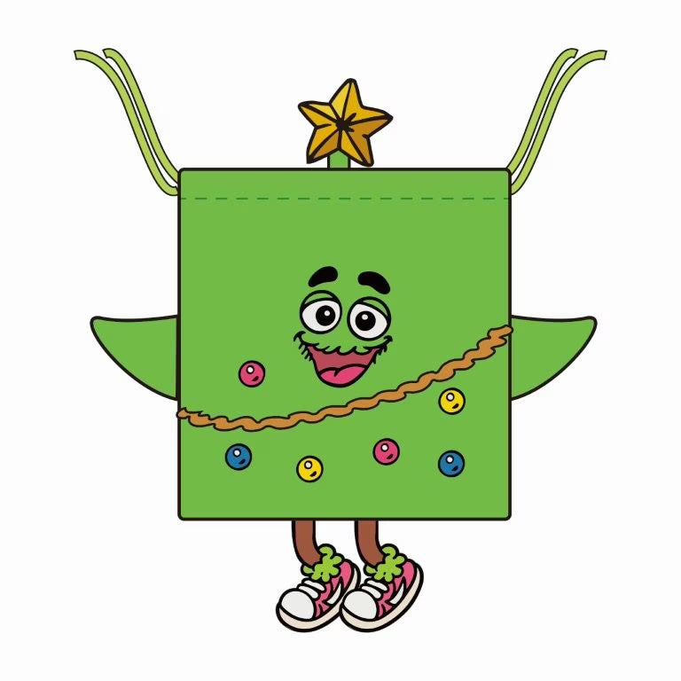BEST★Xmas 2025 ツリーくん巾着