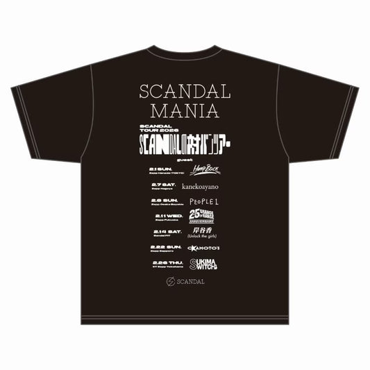 SCANDAL MANIA Tシャツセット　Lサイズ SCANDAL MANIA – SCANDAL ONLINE STORE