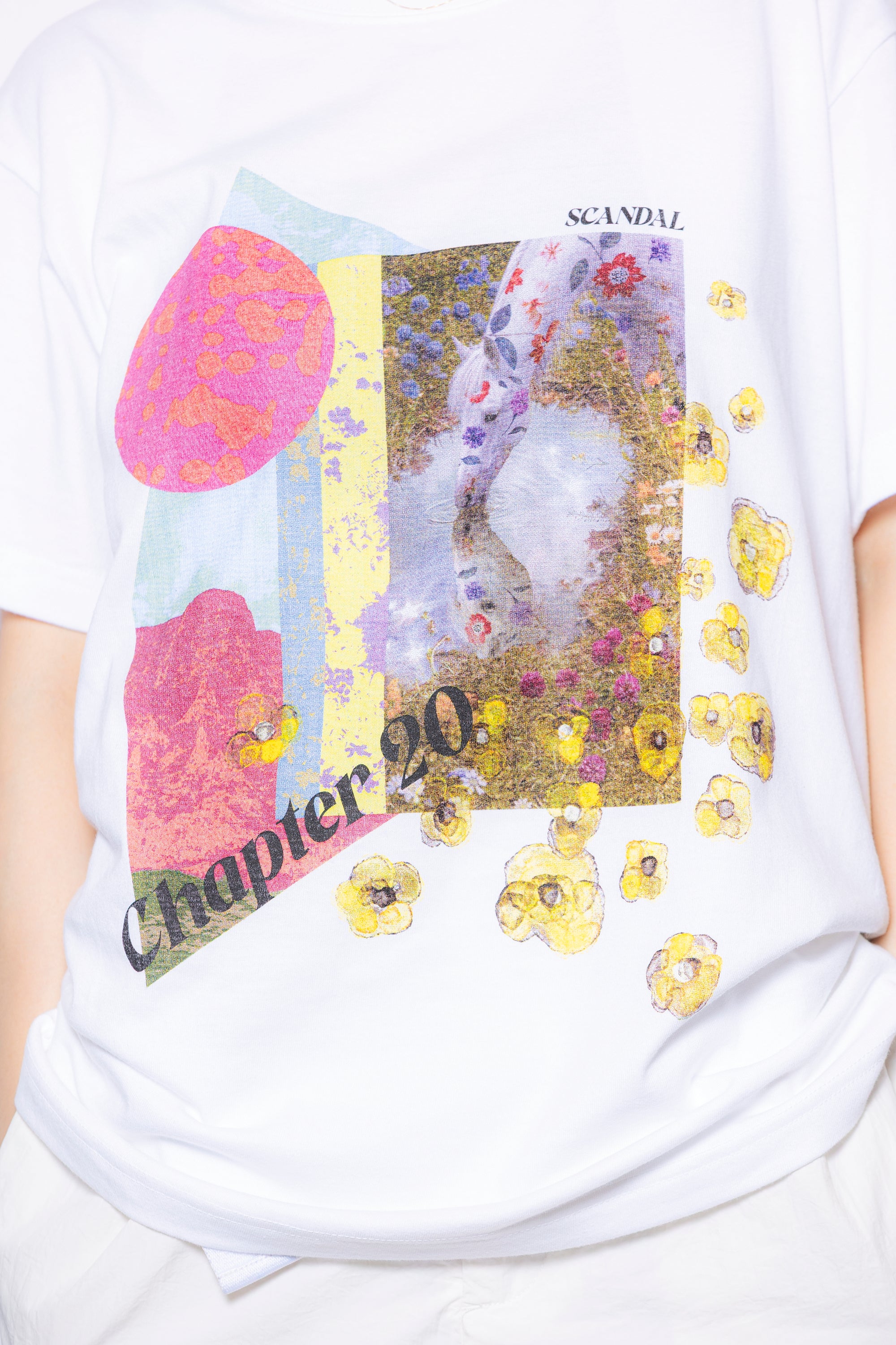 Chapter20 Tシャツ WHITE – SCANDAL ONLINE STORE