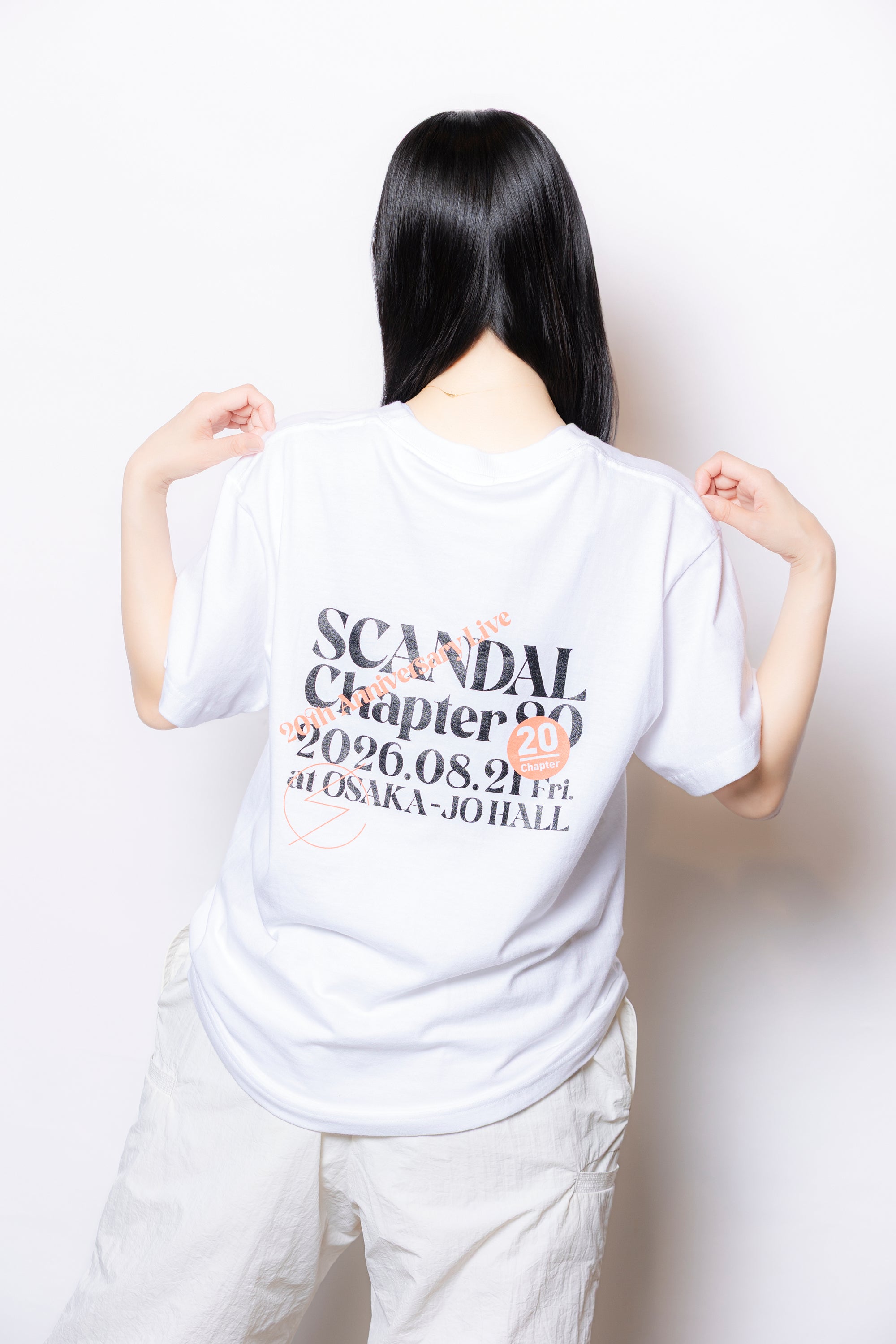 SCANDAL 20 Chapter Tシャツ 未開封 Chapter20 Tシャツ WHITE – SCANDAL ONLINE STORE