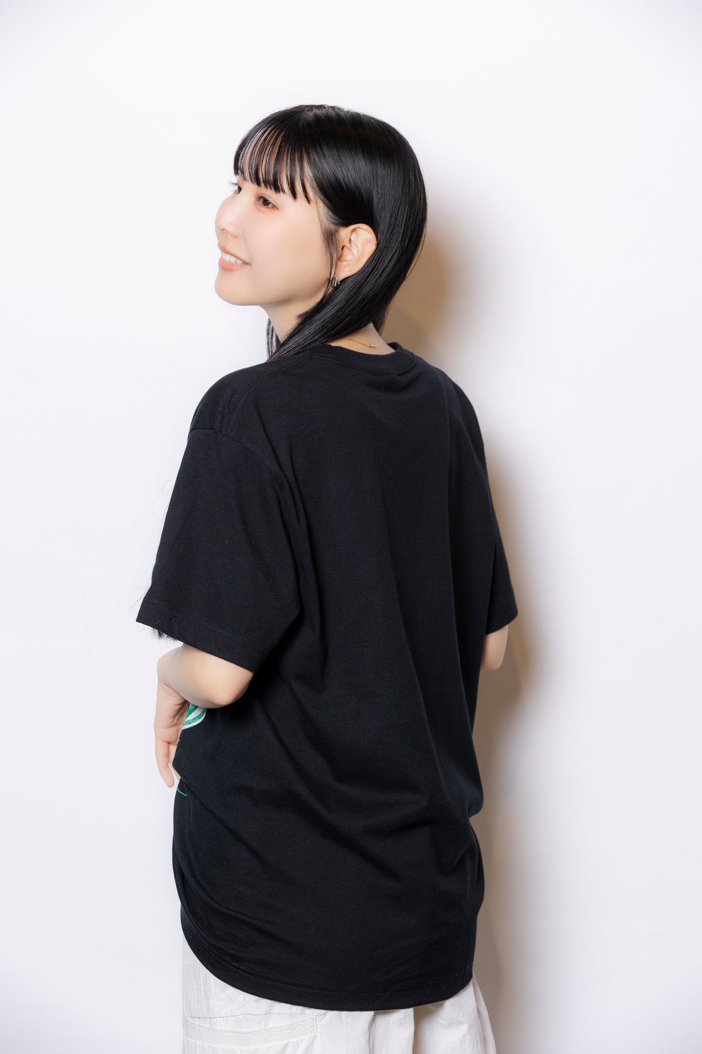SCAちゃんTシャツ BLACK×GREEN