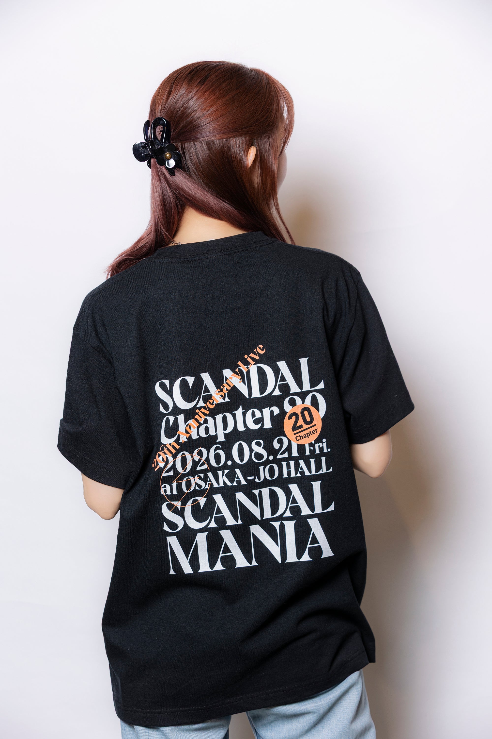 Chapter20 Tシャツ BLACK【MANIA】 – SCANDAL ONLINE STORE