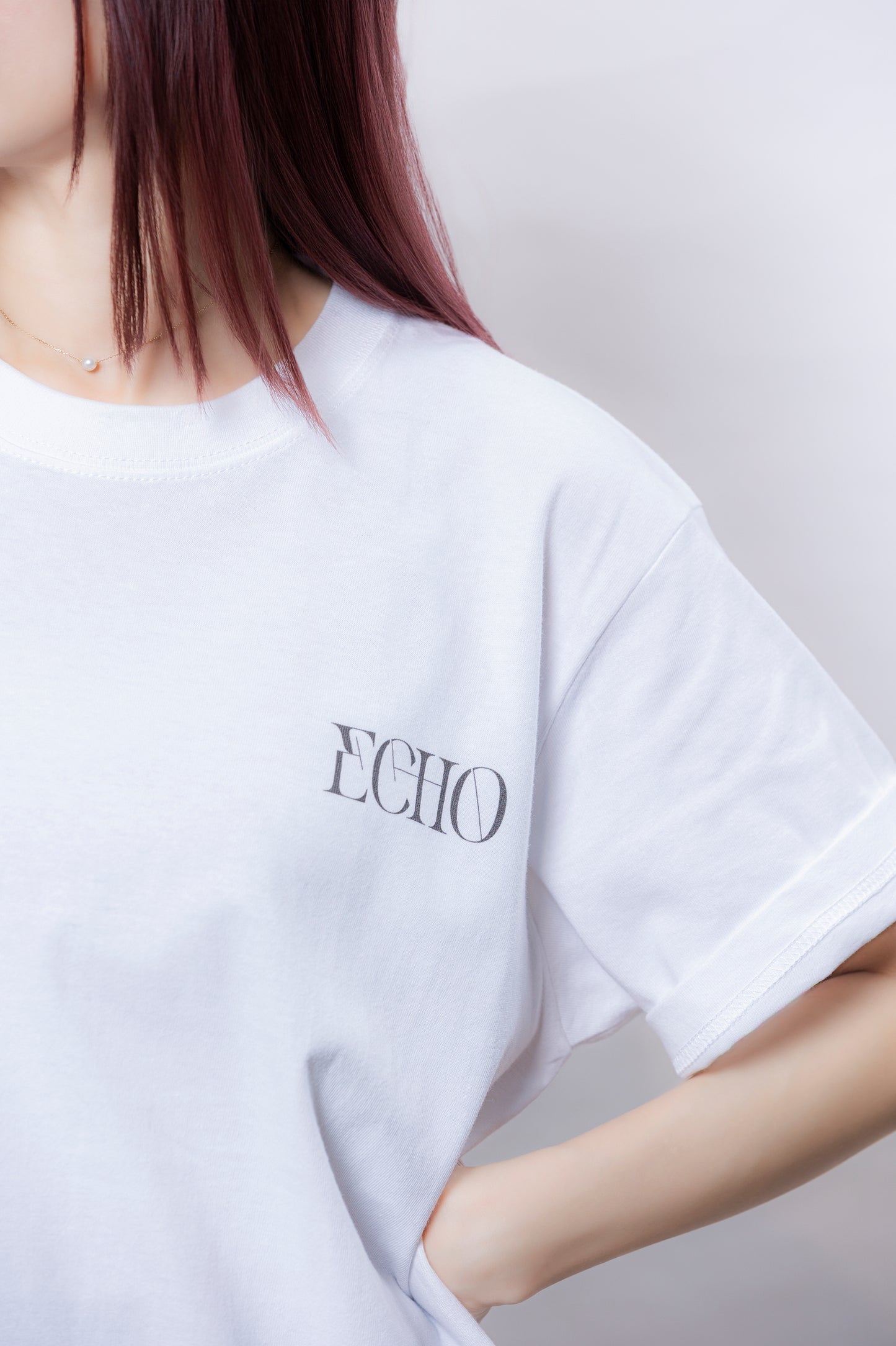 ECHO Tシャツ WHITE