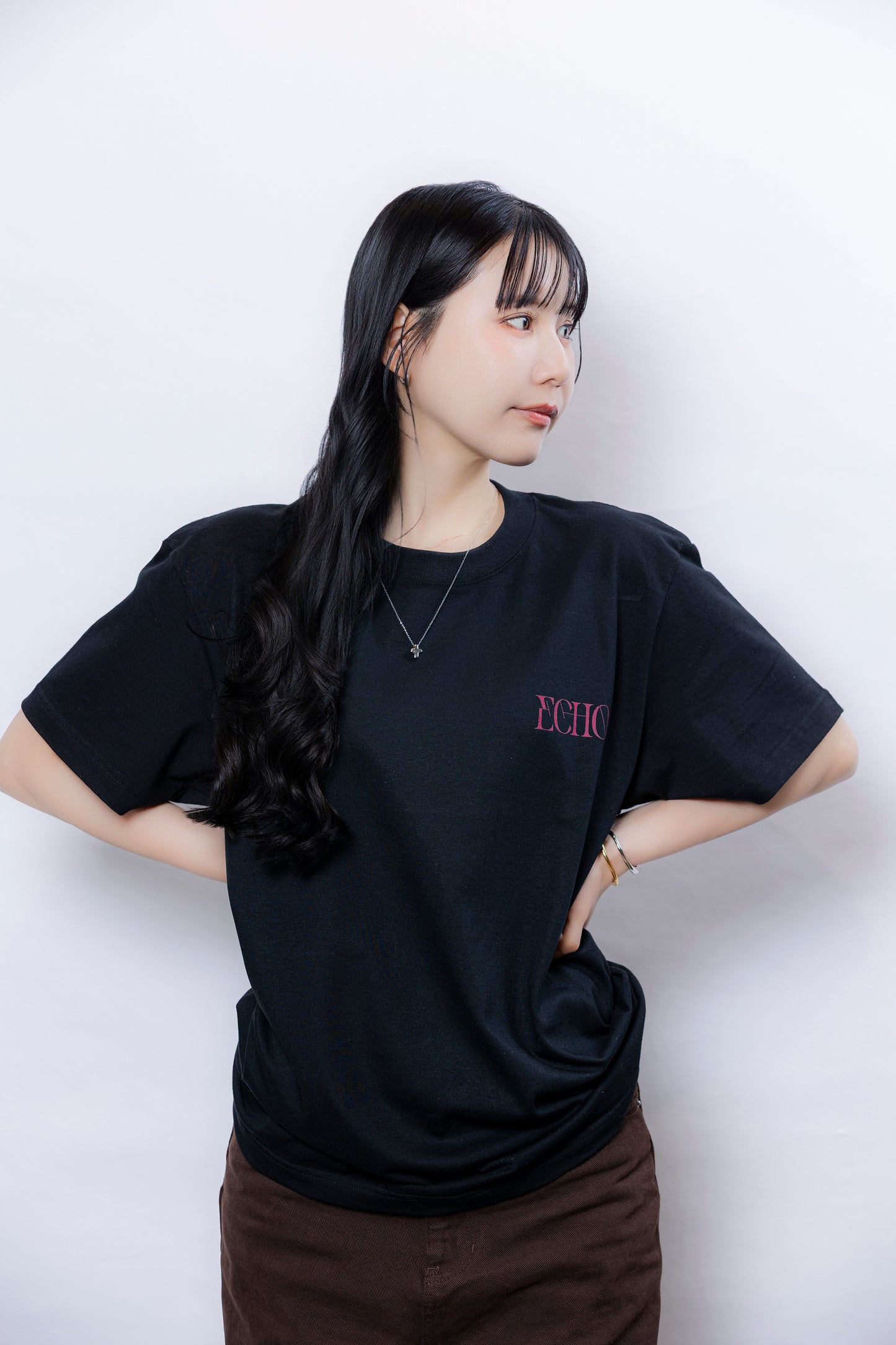 ECHO Tシャツ　BLACK【MANIA】
