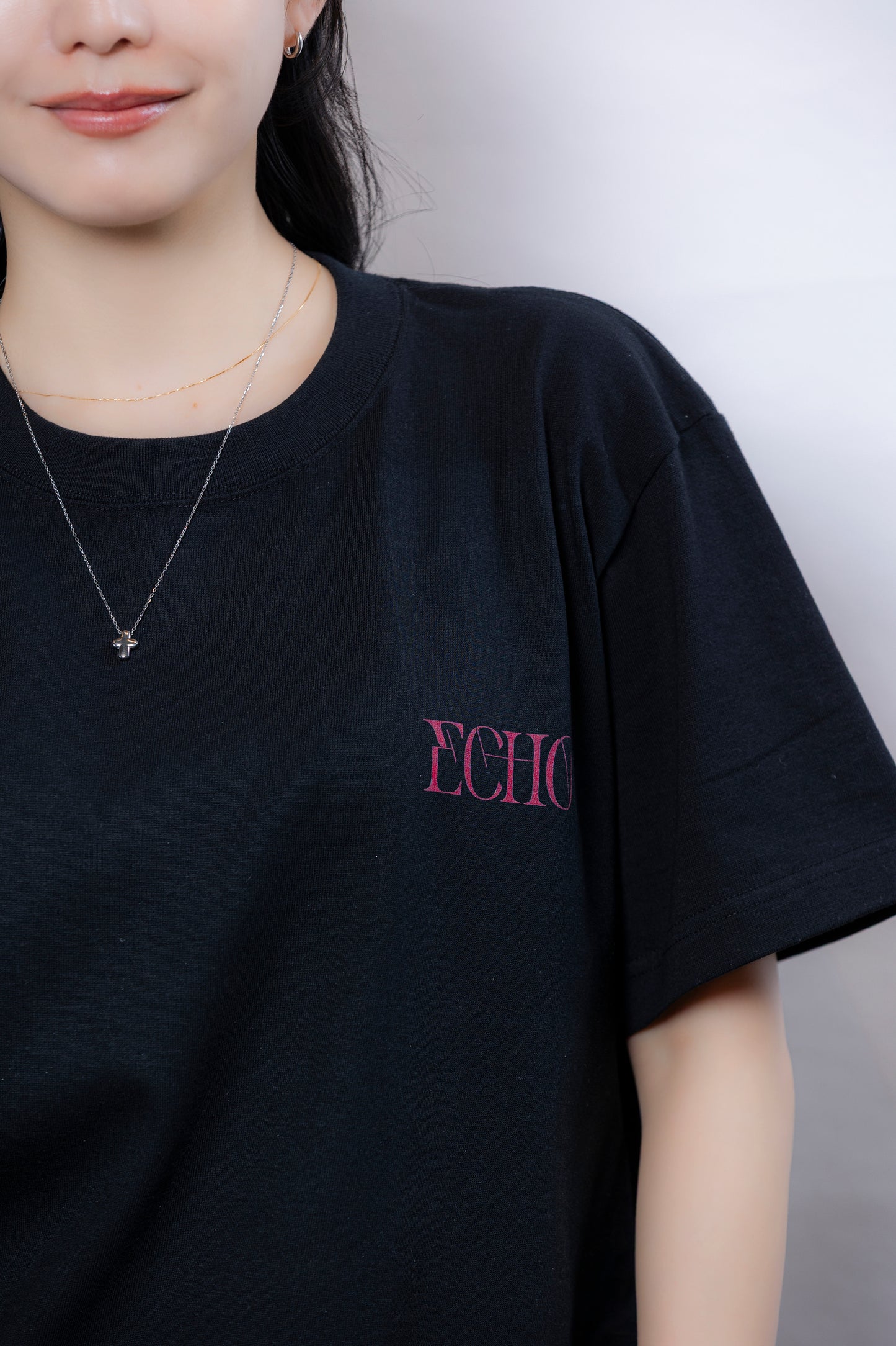 ECHO Tシャツ　BLACK【MANIA】