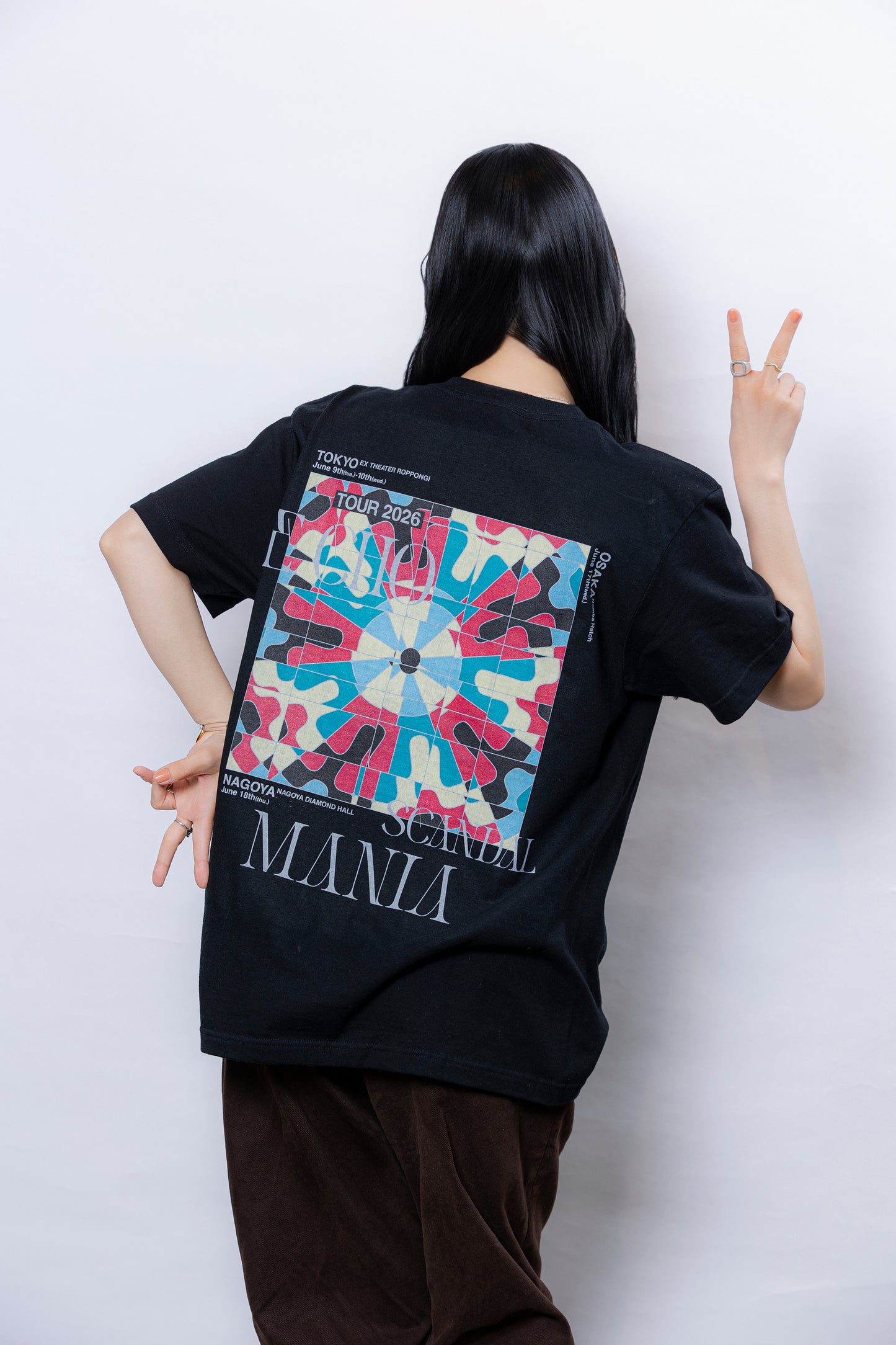 ECHO Tシャツ　BLACK【MANIA】