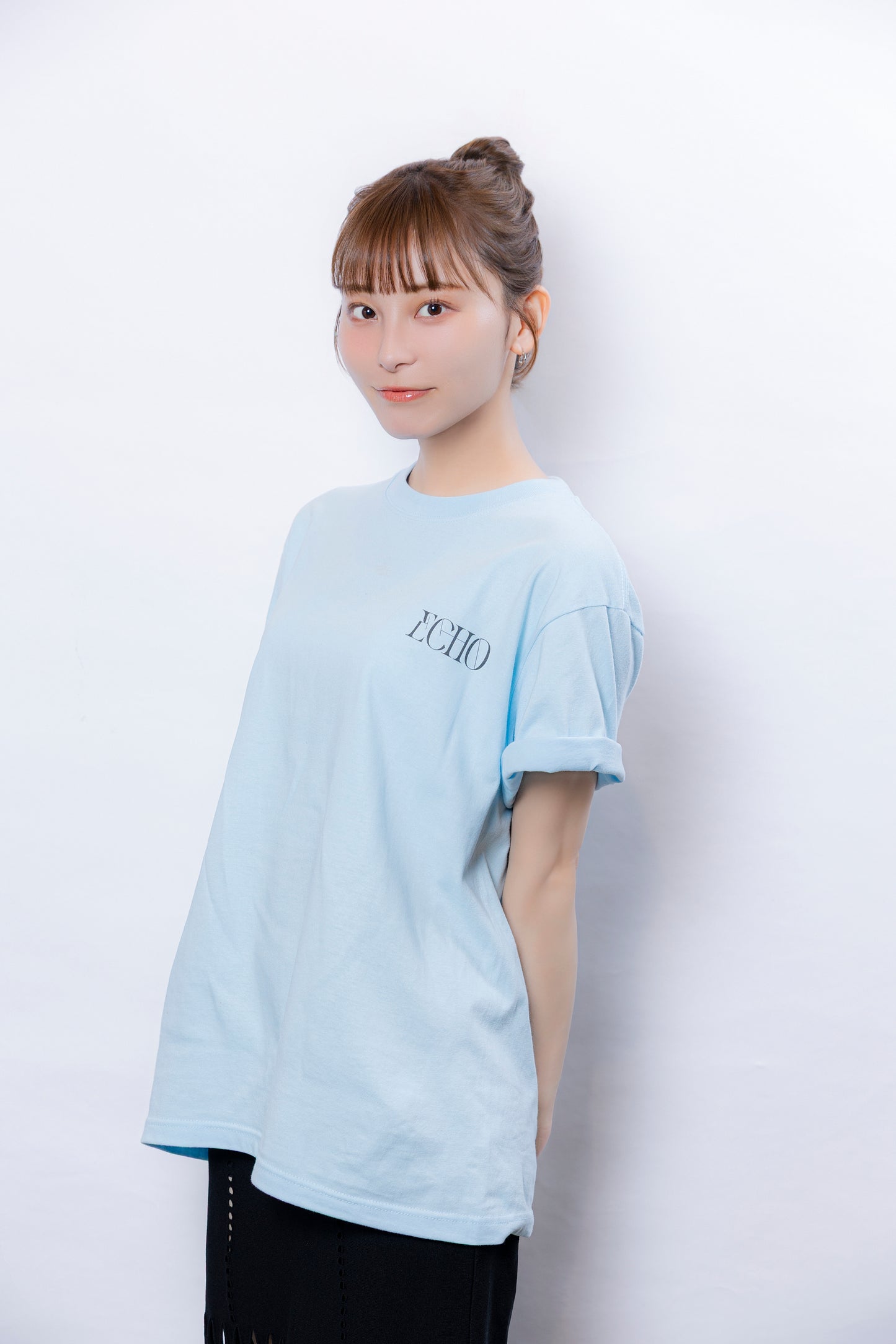 ECHO Tシャツ LIGHT BLUE