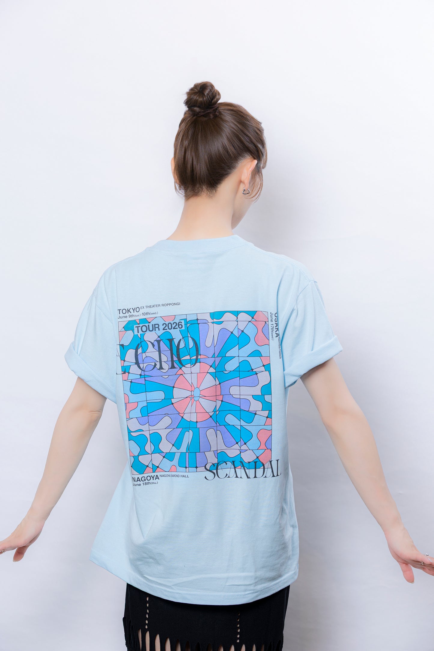 ECHO Tシャツ LIGHT BLUE