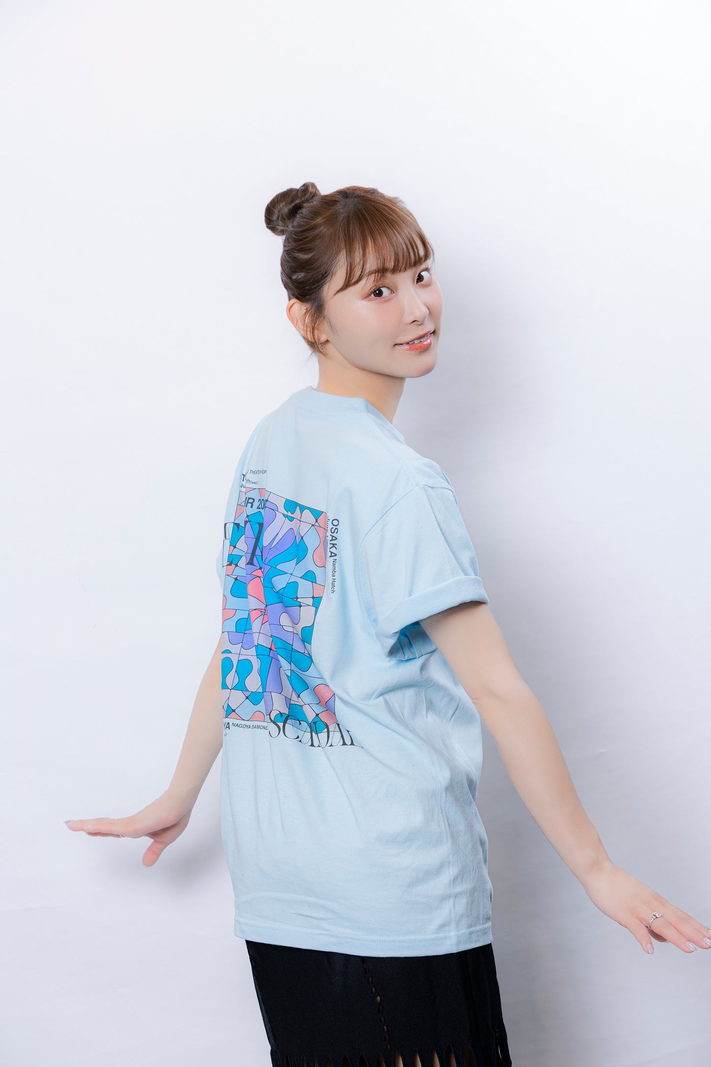 ECHO Tシャツ LIGHT BLUE