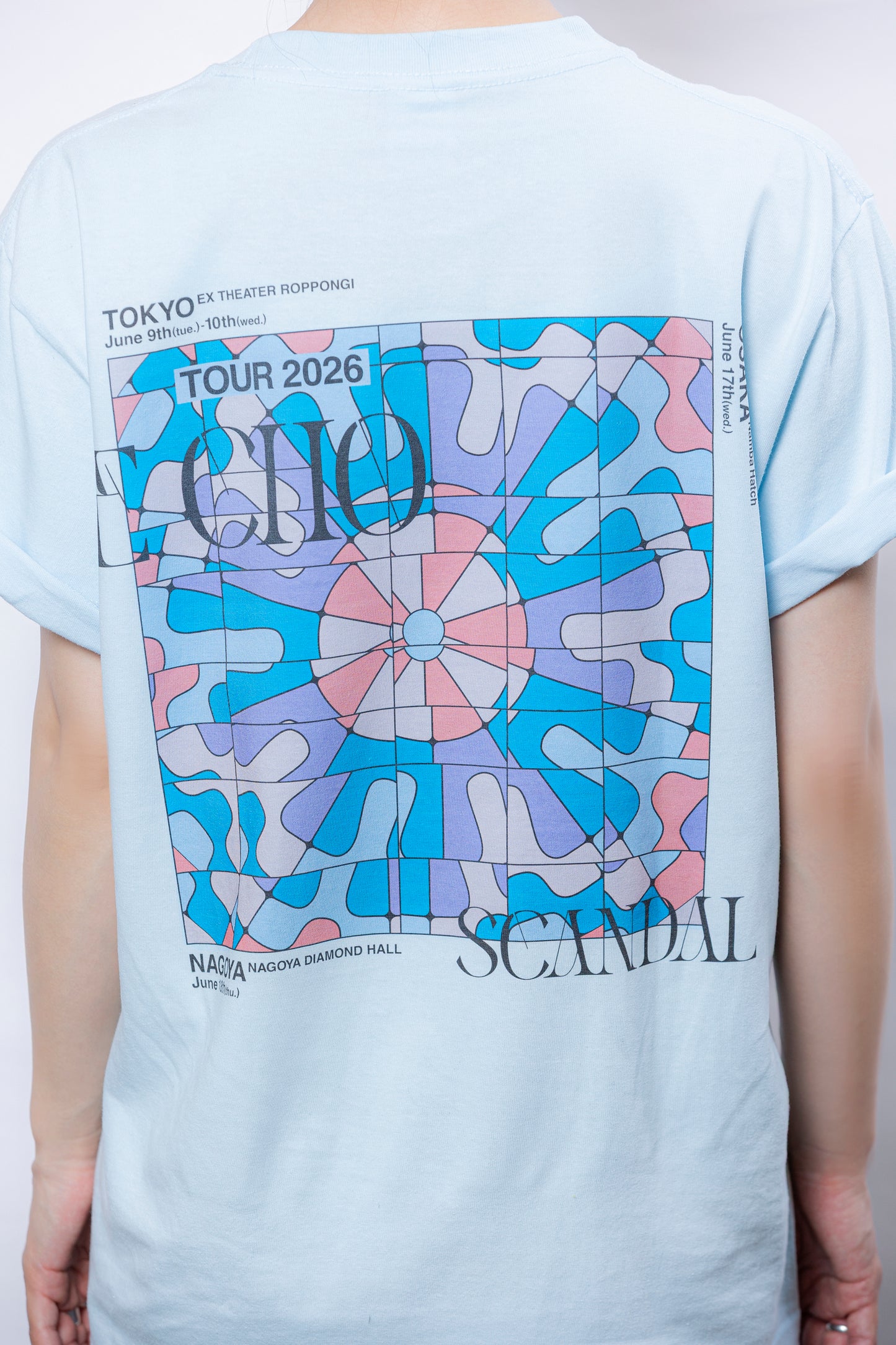 ECHO Tシャツ LIGHT BLUE