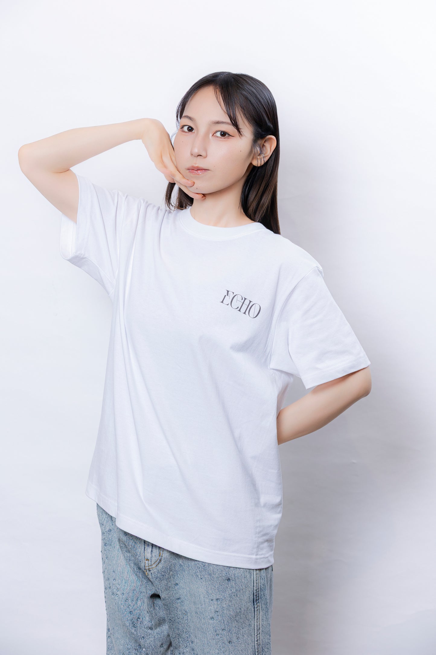 ECHO Tシャツ WHITE
