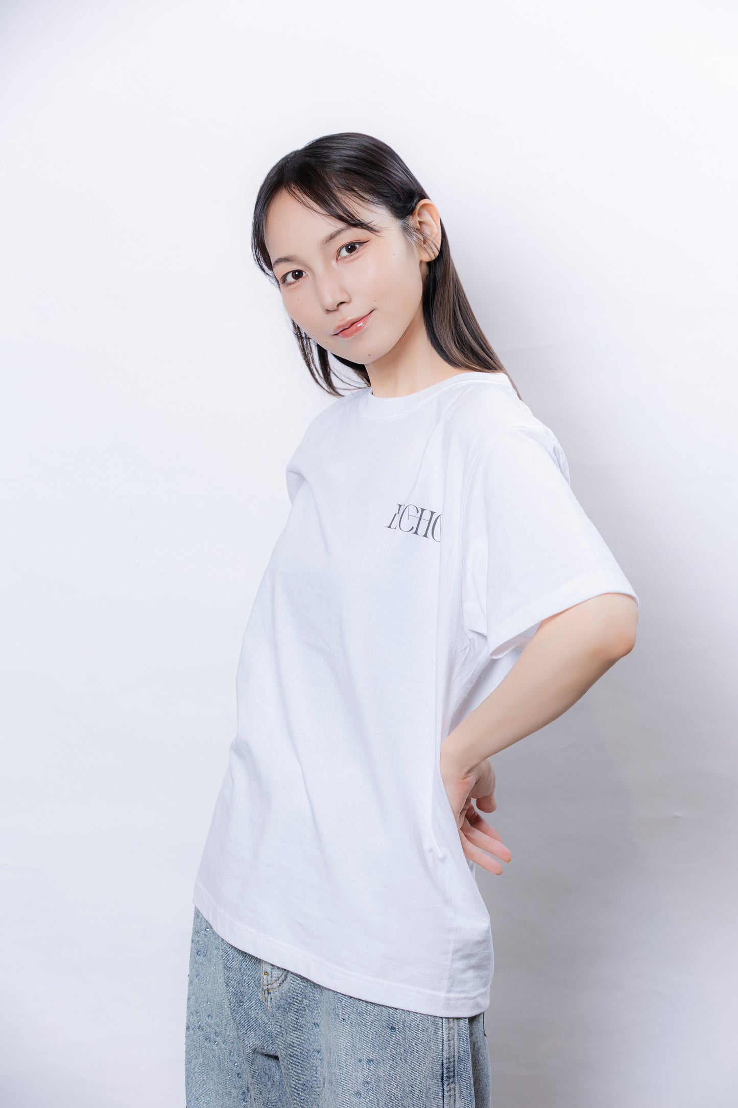 ECHO Tシャツ WHITE