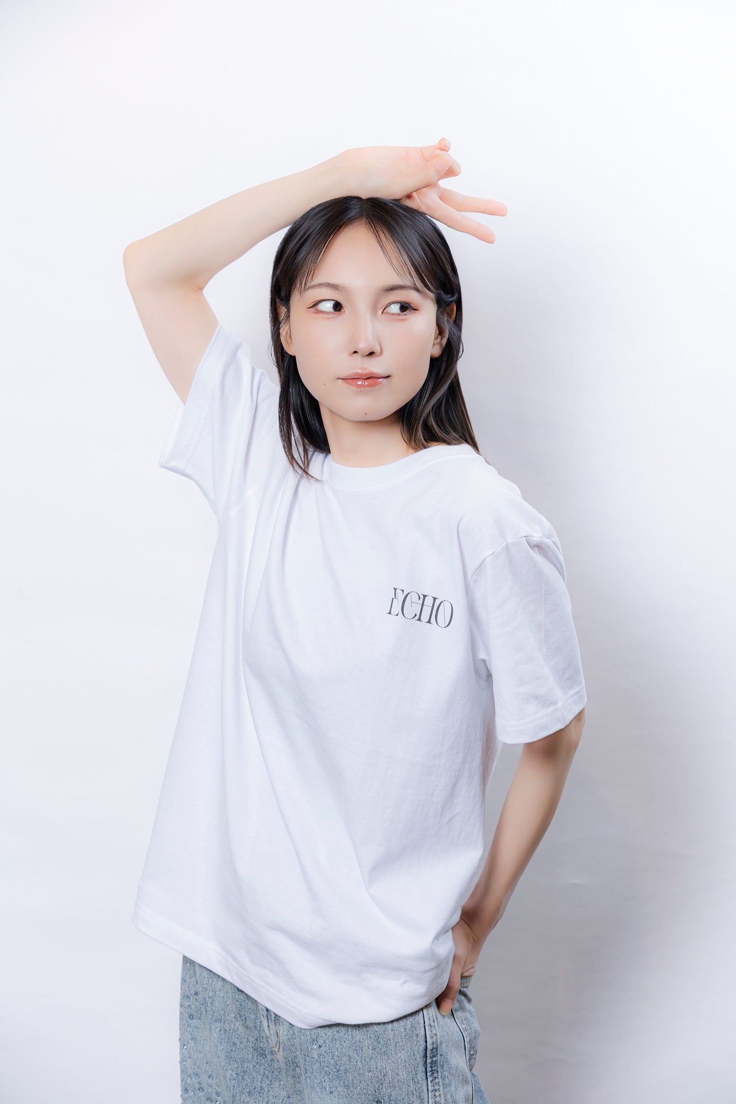 ECHO Tシャツ WHITE