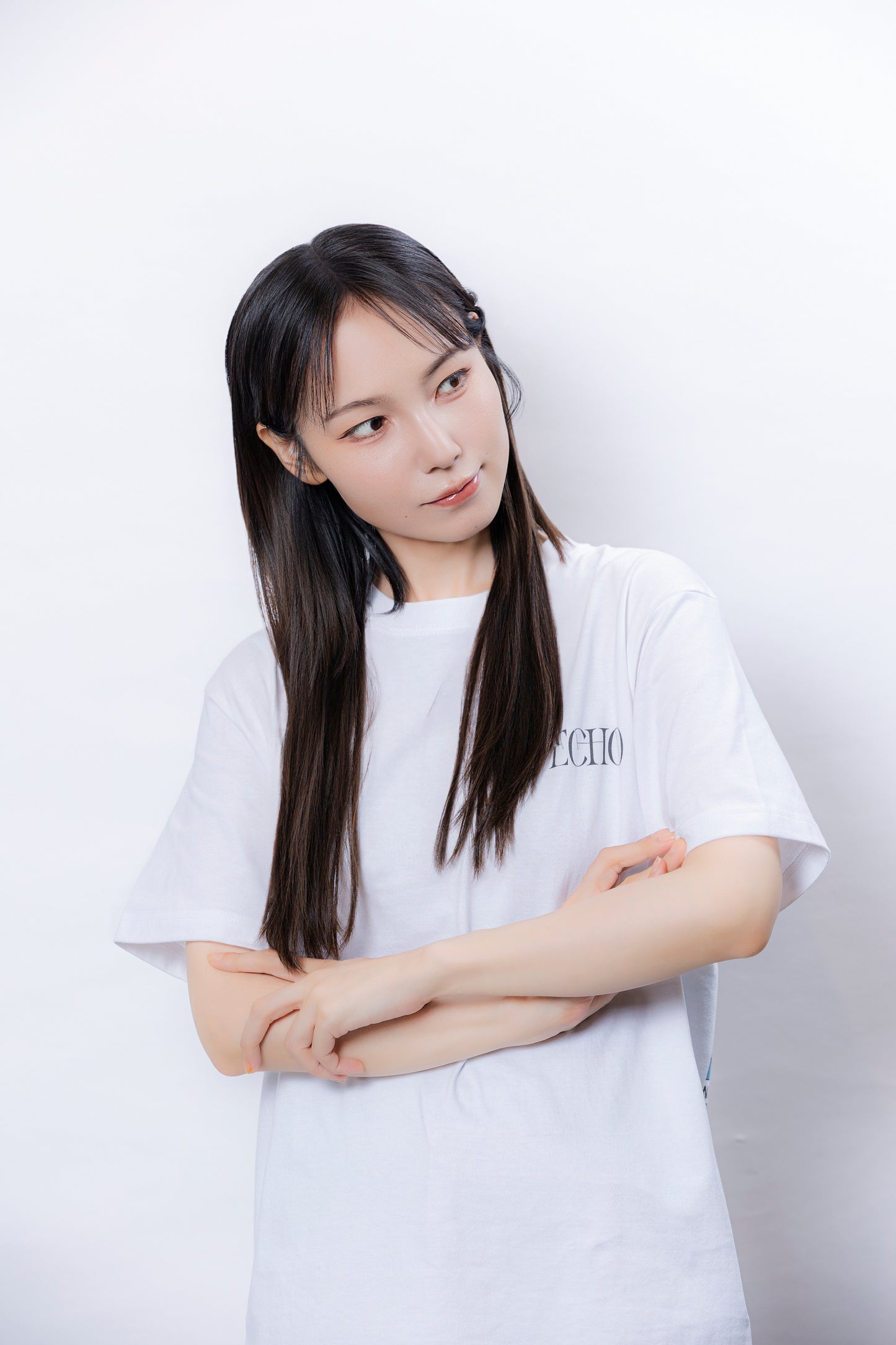 ECHO Tシャツ WHITE