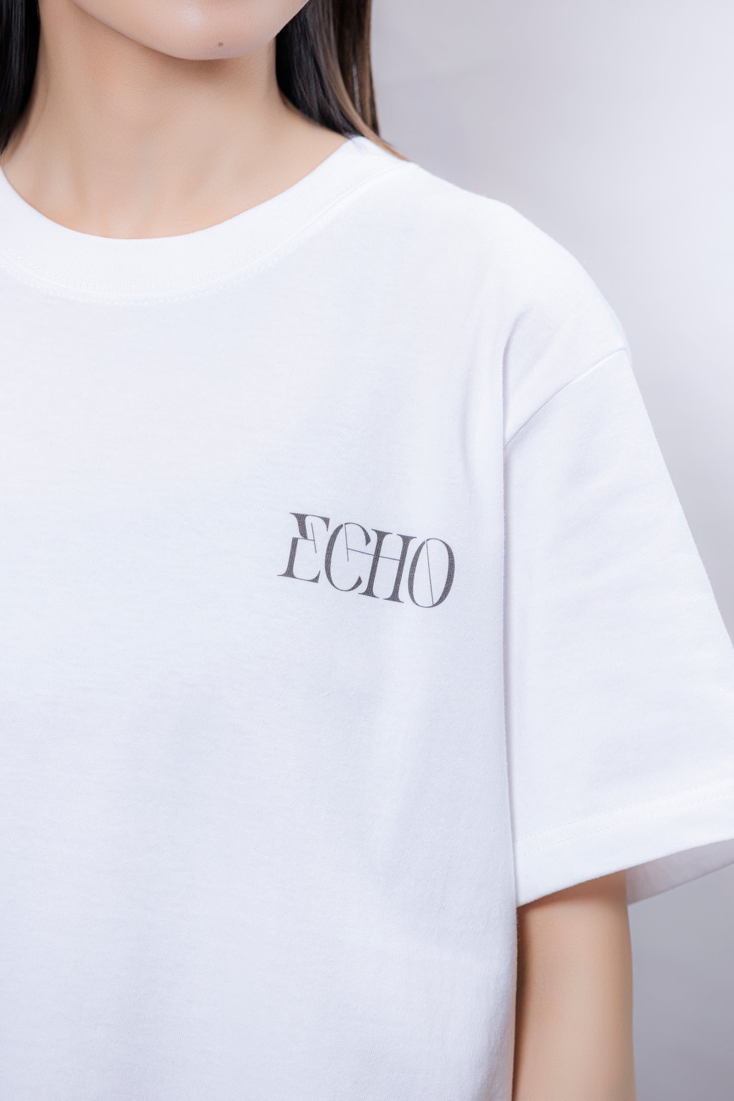 ECHO Tシャツ WHITE