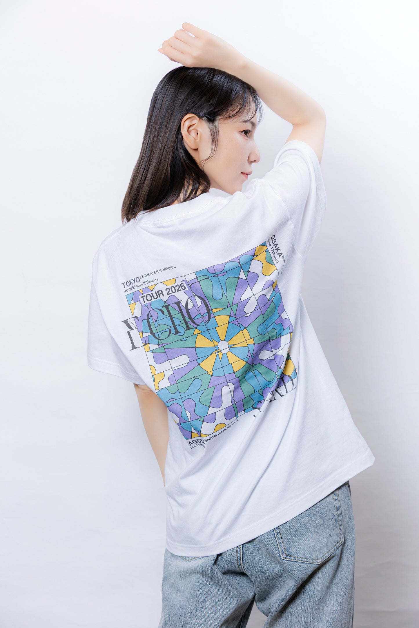 ECHO Tシャツ WHITE