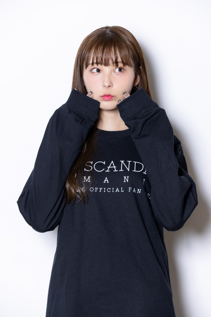 MANIA ロンT BLACK