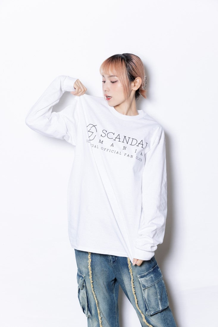 MANIA ロンT WHITE