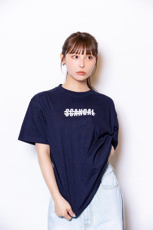 SCANDAL Tシャツ 2025 NAVY