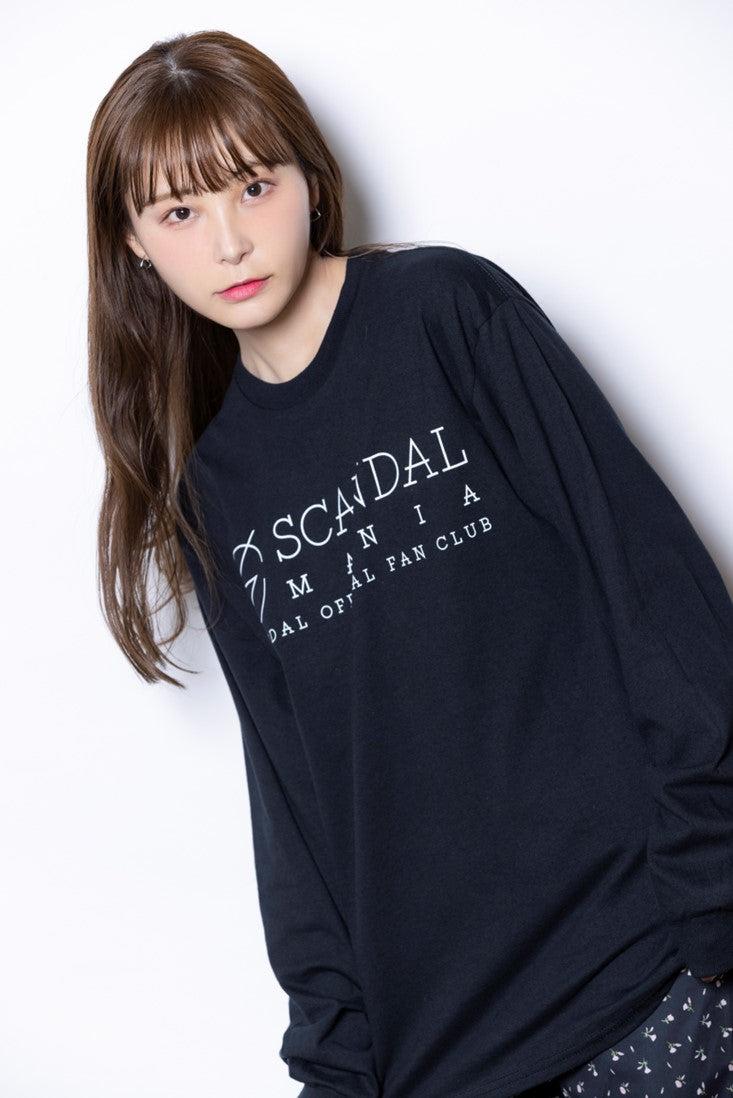 MANIA ロンT BLACK