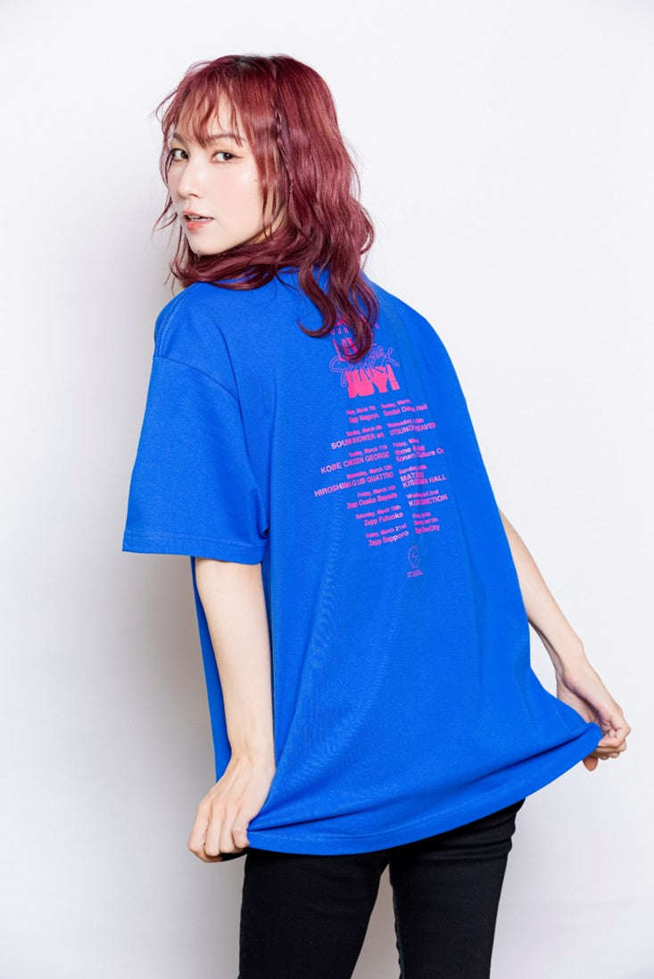 LOVE, SPARK, JOY! Tシャツ BLUE