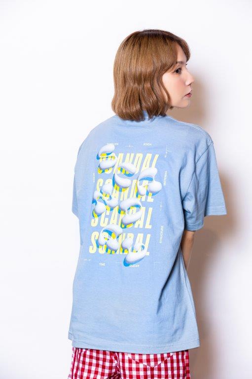 SCANDAL Tシャツ 2025 ACID BLUE