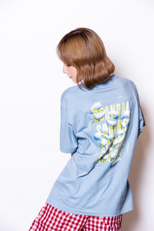 SCANDAL Tシャツ 2025 ACID BLUE