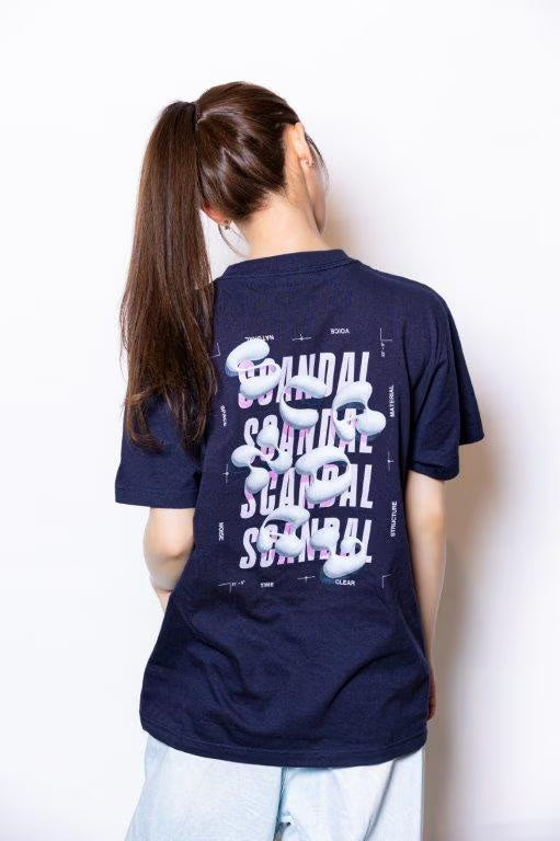 SCANDAL Tシャツ 2025 NAVY