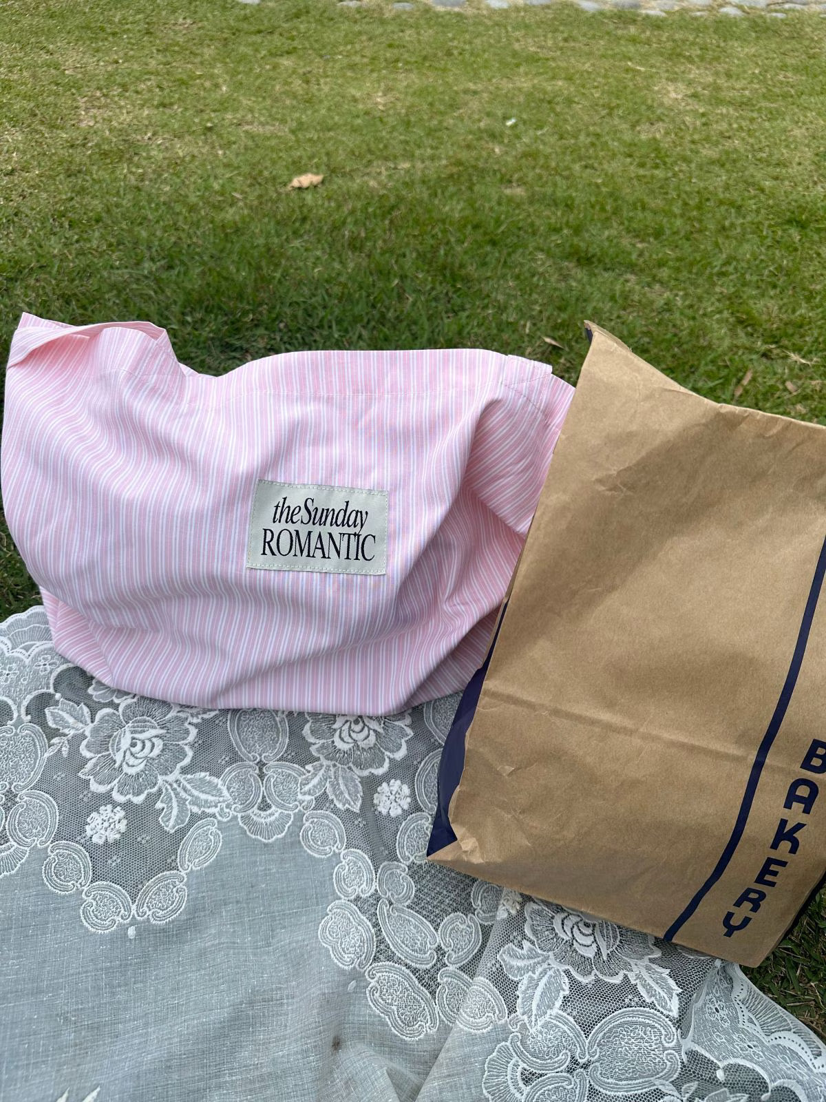 STRIPE TOTE BAG