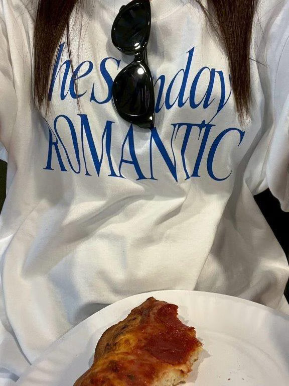 THE SUNDAY ROMANTIC TEE WHITE