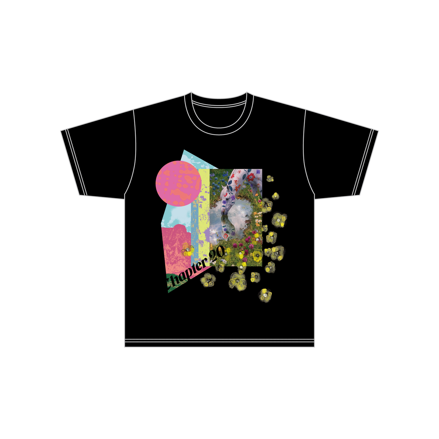 Chapter20 Tシャツ BLACK【MANIA】
