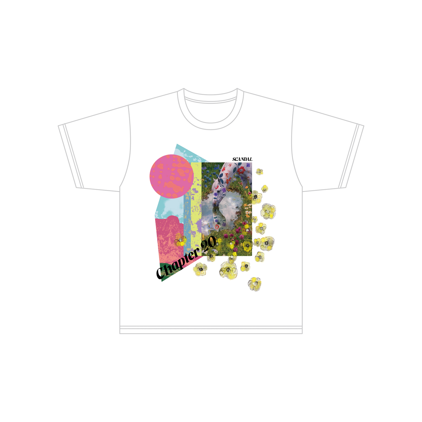 Chapter20 Tシャツ WHITE