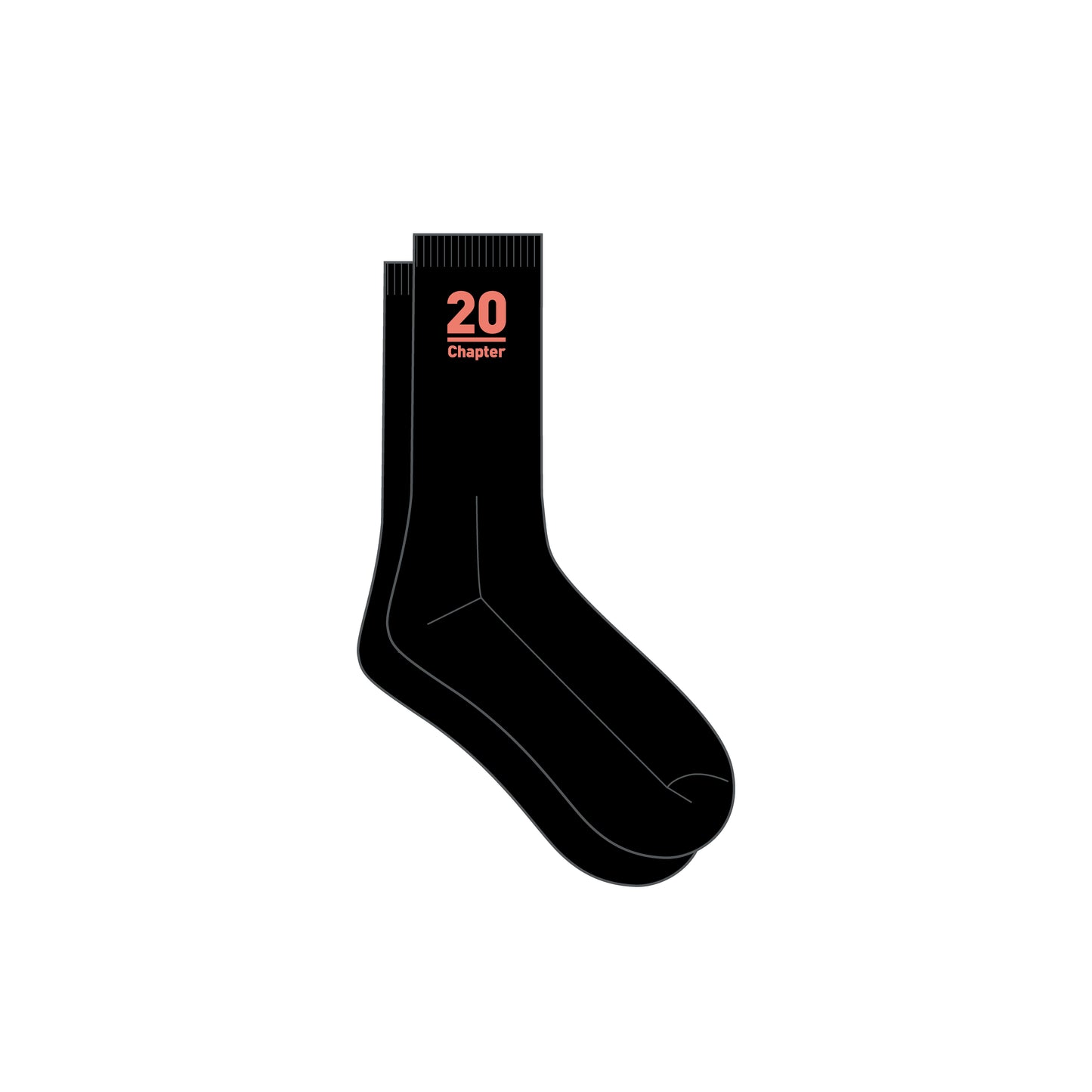 Chapter20 靴下 BLACK