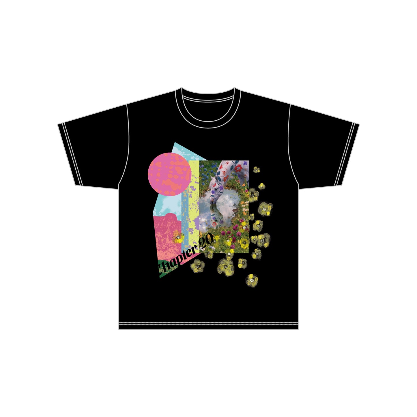 Chapter20 Tシャツ BLACK【MANIA】