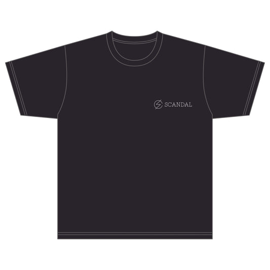 SCANDAL ロゴTシャツ 2026 BLACK