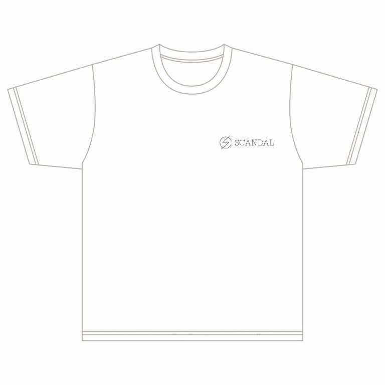 SCANDAL ロゴTシャツ 2026 WHITE
