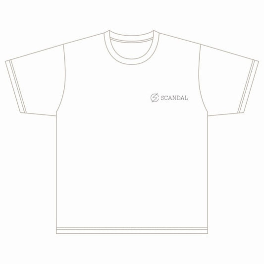 SCANDAL ロゴTシャツ 2026 WHITE